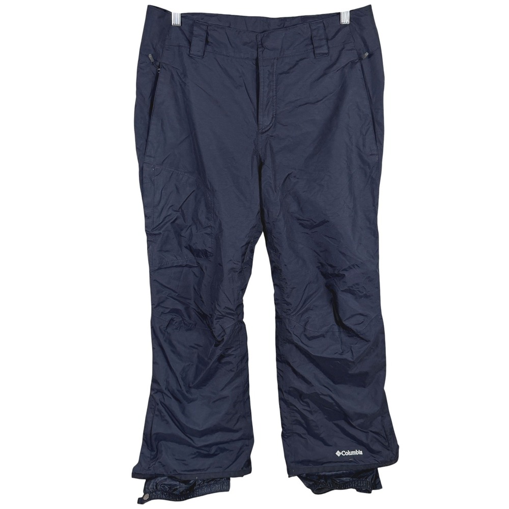Columbia Omni-Heat High Volt II Insulated Waterproof Snow Pants Womens L Short